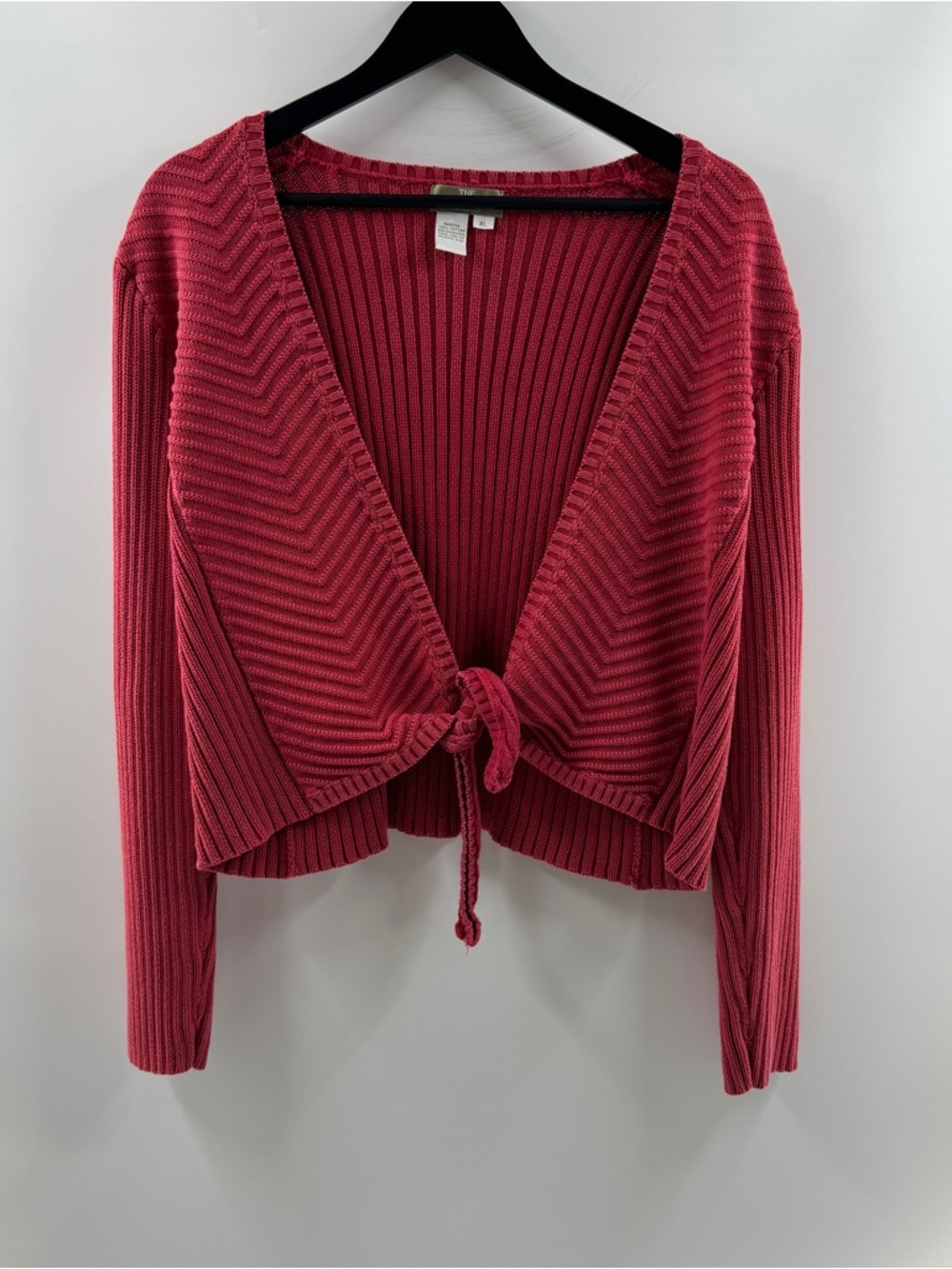 The Territory Ahead Red Tie Front Knit Top – Women’s XL